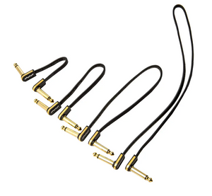 EBS Premium Gold Flat Patch Cables, 58 centimeters
