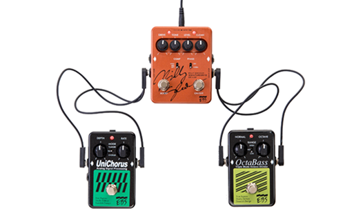 EBS Y-Insert Flat Cable Mono/Stereo Jack Adapter, 100 centimeters