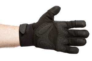 Gig Gear Thermo Gloves, Blue, Touchscreen Work/Stage Gloves, XS