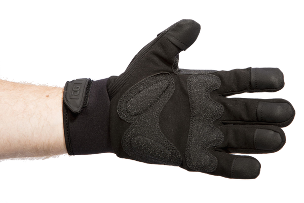 Gig Gear Thermo Gloves, Blue, Touchscreen Work/Stage Gloves, S