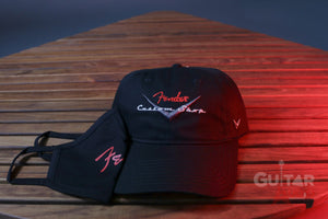 Genuine Fender Guitars Custom Shop Logo Baseball Hat Cap - One Size, Adjustable