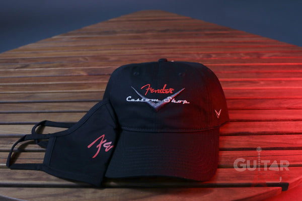 Genuine Fender Guitars Custom Shop Logo Baseball Hat Cap - One Size, Adjustable