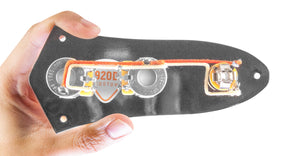 920D JB-CON-CH/BK Wiring Harness Concentric Control Plate for J-Style Bass