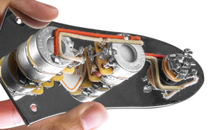 920D JB-CON-CH/BK Wiring Harness Concentric Control Plate for J-Style Bass