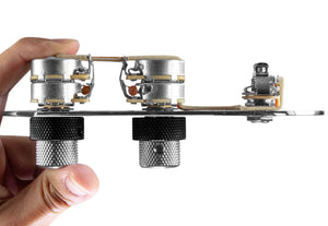 920D JB-CON-CH/BK Wiring Harness Concentric Control Plate for J-Style Bass