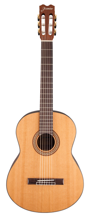 Jasmine JC25CE-NAT J-Series Nylon-String Solid Top Classical Guitar