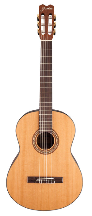 Jasmine JC25CE-NAT J-Series Nylon-String Solid Top Classical Guitar