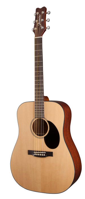 Jasmine JD39-NAT Dreadnought Acoustic Guitar with CASE