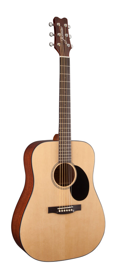 Jasmine JD39-NAT Dreadnought Acoustic Guitar with CASE