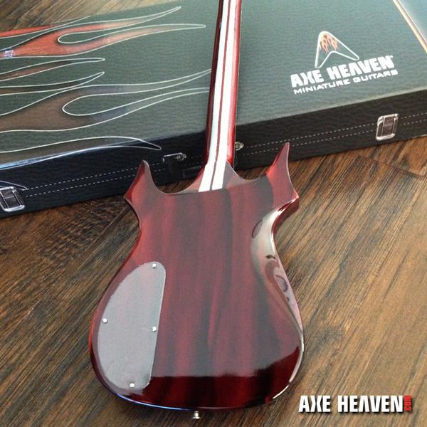 AXE HEAVEN Official Jerry Garcia Top Hat Dead Head Tribute Miniature Guitar Gift