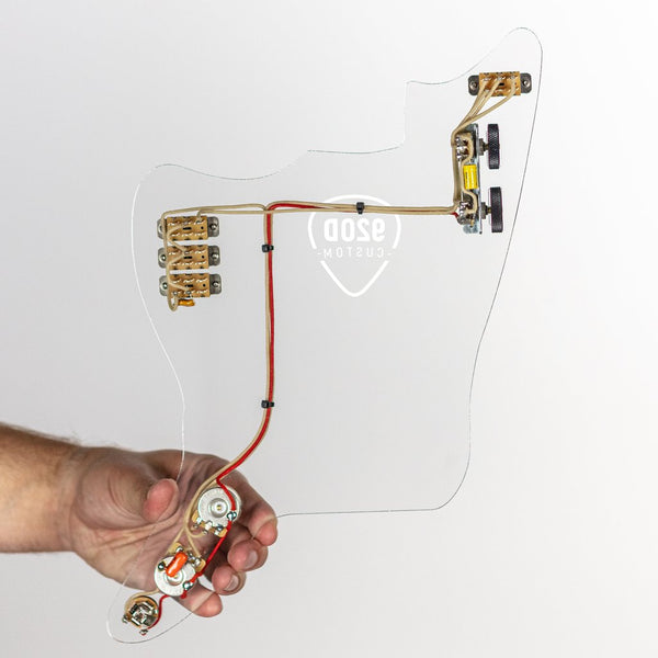 920D Custom JGH-VINTAGE Vintage Spec Pre-Wired Wiring Harness for Jaguar Guitar