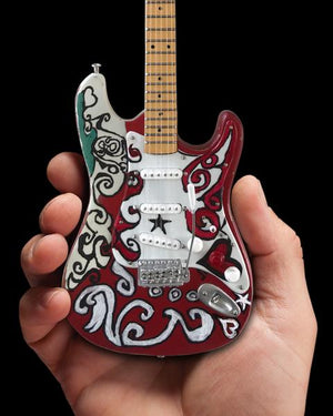 AXE HEAVEN Official Jimi Hendrix Fender Strat Saville Miniature Guitar Display Gift