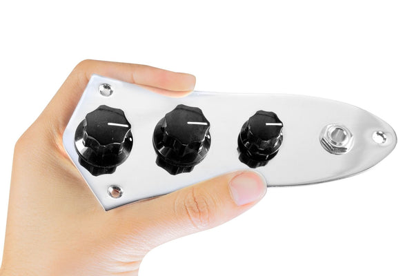 920D Custom JB-C Upgraded Pre-Wired Wiring Control Plate for J-Style Bass