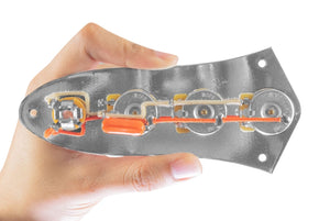 920D Custom JB-C Upgraded Pre-Wired Wiring Control Plate for J-Style Bass