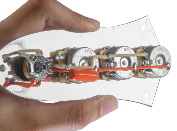 920D Custom JB-C Upgraded Pre-Wired Wiring Control Plate for J-Style Bass