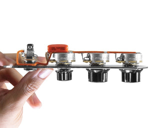 920D Custom JB-C Upgraded Pre-Wired Wiring Control Plate for J-Style Bass