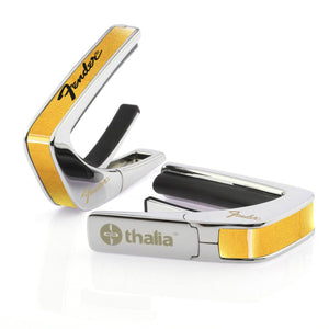 Thalia X Fender Guitar Capo - Chrome, Maple with Black Perine Logo
