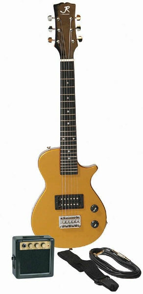 J. Reynolds Childrens/Kids Mini-Electric Guitar Prelude Package - Groovy Gold