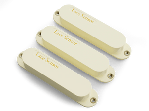 Lace Sensor Gold S/S/S Pickup Set (5.8k), Cream