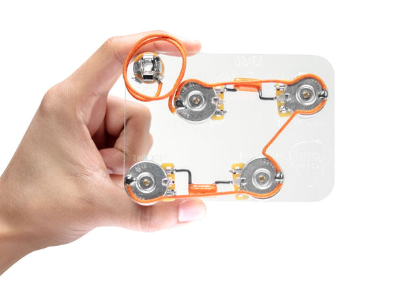 920D LP50-L Pre-Wired Wiring Harness Kit with Long Shafts for Gibson Les Paul