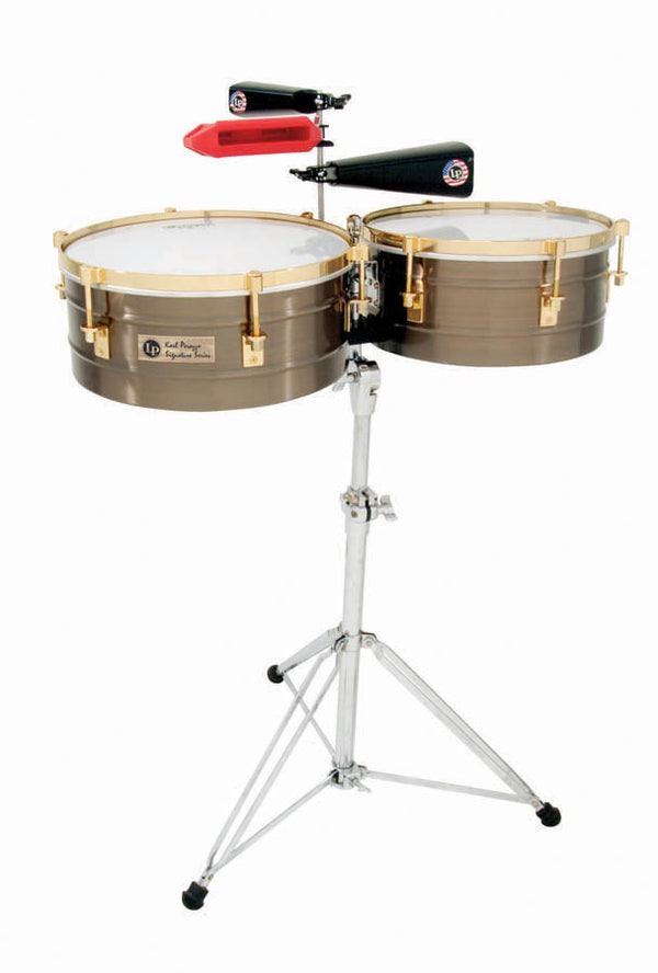 LP Latin Percussion Karl Perazzo 14" & 15" Timbales - Bronze