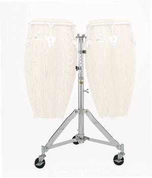 LP Percussion LP290B Collapsible Double Conga Stand