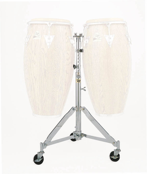 LP Percussion LP290B Collapsible Double Conga Stand
