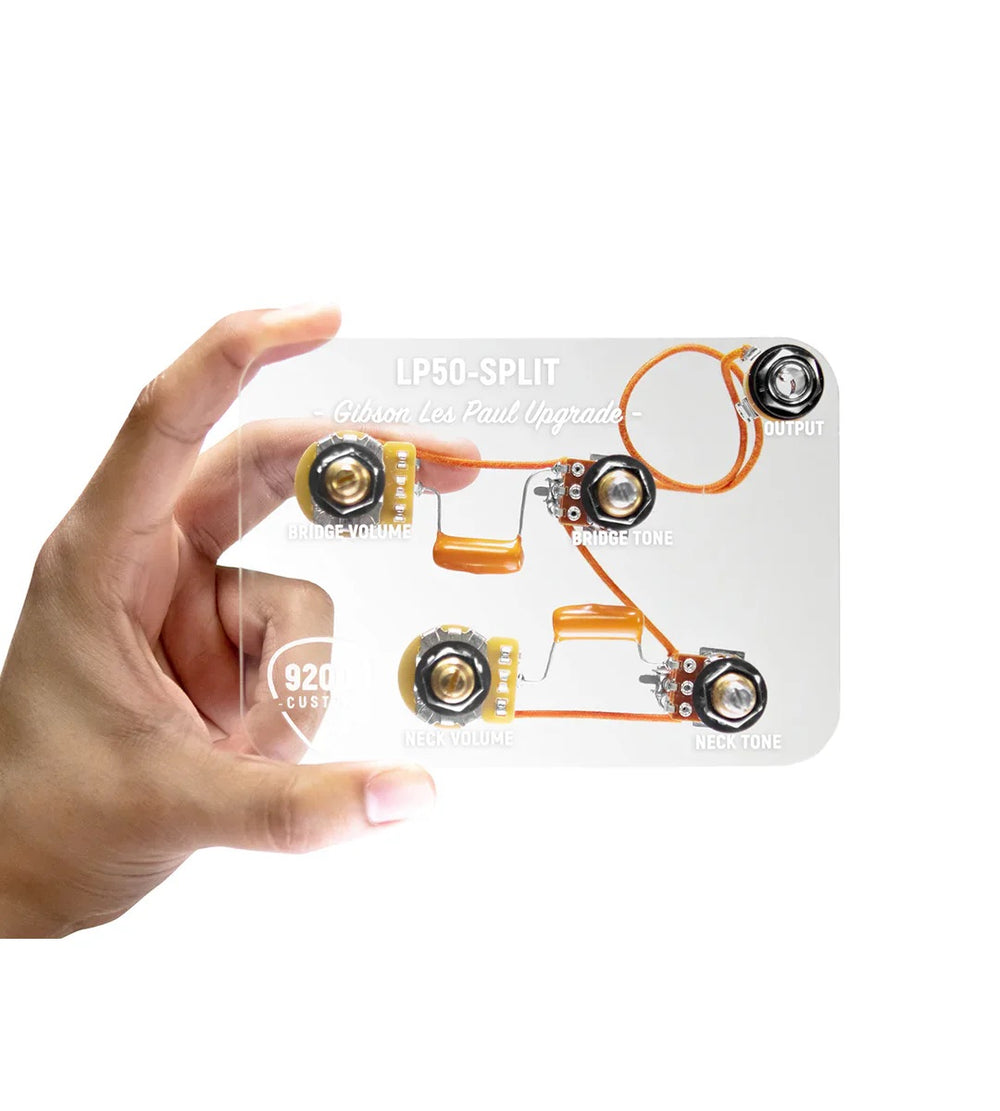 920D Custom Les Paul Upgraded Wiring Harness With Coil Split Mod