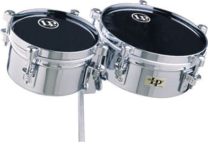 LP Latin Percussion 6" & 8" Mini Timbales & Mounting Bracket