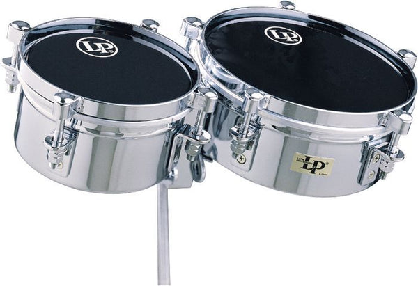LP Latin Percussion 6" & 8" Mini Timbales & Mounting Bracket