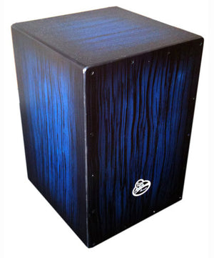 LP Aspire Accents Cajon  - Blue Burst Streak LPA1332-BBS