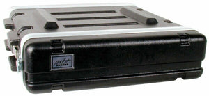 MBT 2-Space 2U Lightweight ABS Molded Plastic Rack Mount Road Tour Case