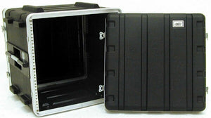 MBT 10-Space 10U Lightweight ABS Molded Plastic Rack Mount Road Tour Case