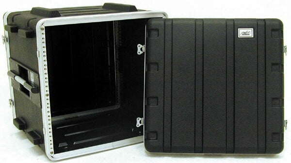 MBT 8-Space 8U Lightweight ABS Molded Plastic Rack Mount Road Tour Case