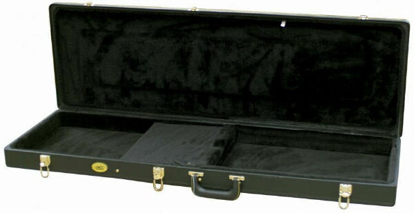 MBT Universal Hardshell Wood Electric Guitar Case with Black Tolex Finish