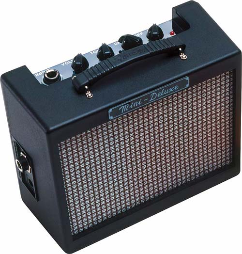 Fender Mini Deluxe MD-20 Travel Portable Electric Guitar Amplifier Amp