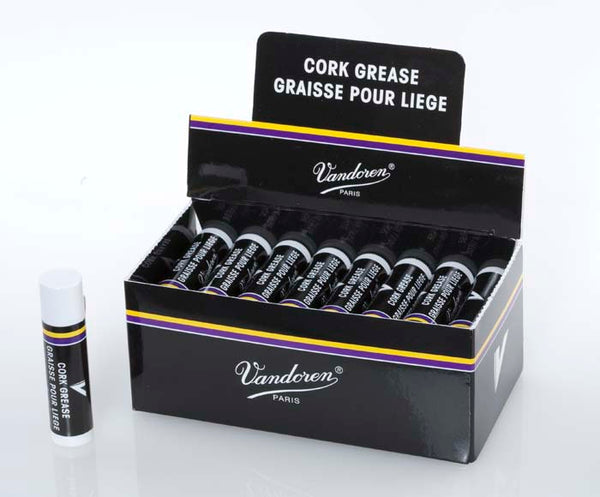 Vandoren CG100/24 Cork Grease - Box of 24 Tubes