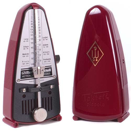 Wittner 832 Taktell Piccolo Metronome - Ruby