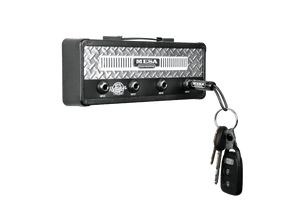 Pluginz X Mesa Boogie Dual Rectifier Jack Rack Keychain Holder, Musician Gift