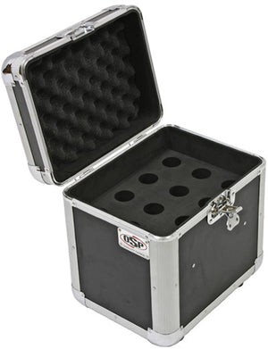 OSP ATA 12-Slot Space Microphone ATA Road Flight Tour Travel Mics Case