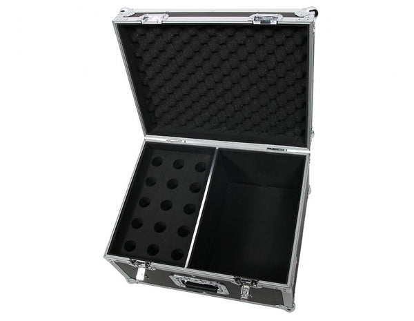 OSP ATA 15-Slot Space Microphone ATA Road Flight Tour Travel Transport Mic Case