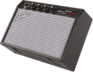 Fender Mini '65 Twin Portable Guitar Amp, Battery Powered, Two 3" Speakers