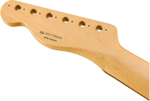 Fender Classic Series Mexico 60s Telecaster/Tele Neck, C-Shape, 7.25" Radius, Pau Ferro