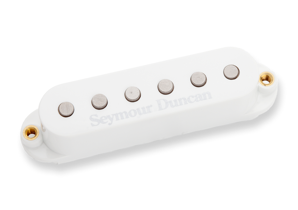 Seymour Duncan STK-S4b Classic Stack Plus Stratocaster Bridge Pickup, White, 11203-10-WC