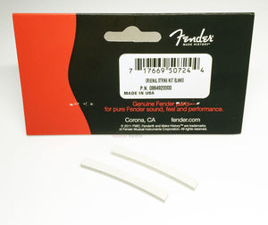 Genuine Fender Original Unslotted Blank Guitar Synthetic Neck Nuts - 2 Pack