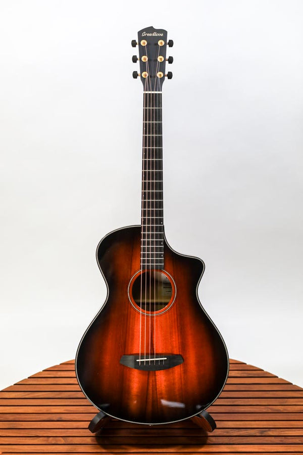 Breedlove USA Oregon Concertina CE Acoustic-Electric Guitar - Bourbon Myrtlewood