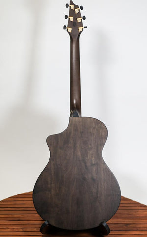 Breedlove USA Concert CE Acoustic-Electric Guitar, Whiskey Burst Sitka Spruce/Myrtlewood