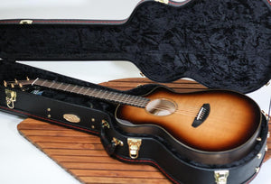 Breedlove USA Concert CE Acoustic-Electric Guitar, Whiskey Burst Sitka Spruce/Myrtlewood