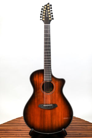 Breedlove Oregon Bourbon Myrtlewood Concerto 12-String Acoustic-Electric Guitar