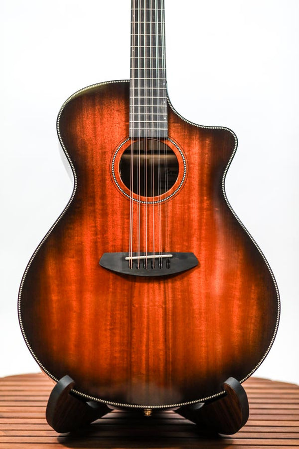 Breedlove Oregon Bourbon Myrtlewood Concerto 12-String Acoustic-Electric Guitar